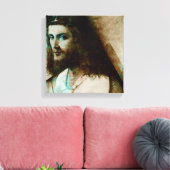 Toile Jésus avec croix (Insitu(Salon))