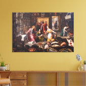 Toile Jésus Christ avec Martha et Marie - Joos Goemaere (Insitu(Salon))