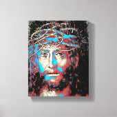 Toile Jésus-Christ face à la couronne épine Peinture Abs (Recto)