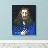 TOILE JÉSUS-CHRIST, LE CALICE À EMMAÜS (Insitu (Plancher de Bois))