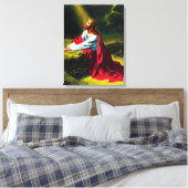 Toile Jésus Christ prier dans le jardin de Gethsémani (Insitu(Chambre))