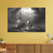 Toile Jésus-Christ stille la tempête (Insitu(Salon))