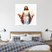 Toile Jésus-Christ Toile. (Insitu(Chambre))