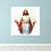 Toile Jésus-Christ Toile. (Insitu (Plancher de Bois))