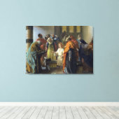 Toile Jésus de douze ans dans le Temple, 1851 (Insitu (Plancher de Bois))