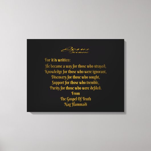 Toile Jésus devint   (Recto)