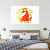 Toile Jésus drôle (Insitu(Chambre))