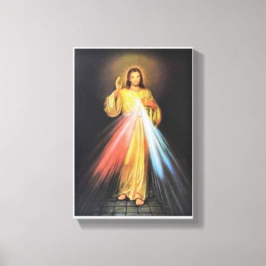 Toile Jesus en ti confio (Recto)