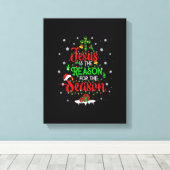 Toile Jésus Est La Raison De La Saison Pajam De Noël (Insitu (Plancher de Bois))