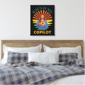 TOILE JÉSUS EST MON COPILOTE (Insitu(Chambre))