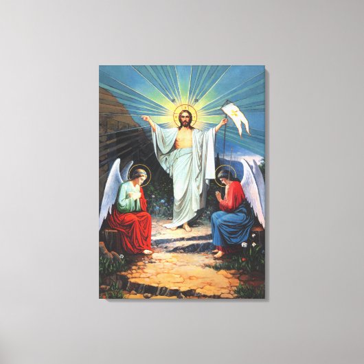 Toile Jésus et les Anges (Recto)