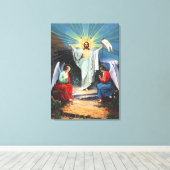 Toile Jésus et les Anges (Insitu (Plancher de Bois))