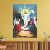 Toile Jésus et les Anges (Insitu(Salon))