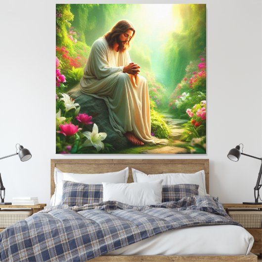 Toile Jésus Imprimer Image 10 (Insitu(Chambre))