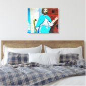 Toile JESUS KNOCKS (Insitu(Chambre))
