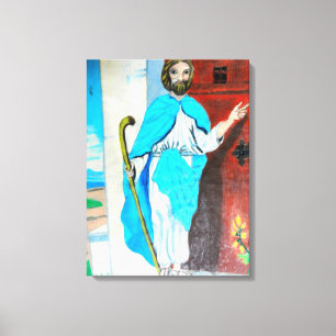 Toile JESUS KNOCKS