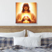 TOILE JÉSUS LA LUMIÈRE DU MONDE (Insitu(Chambre))
