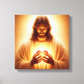 TOILE JÉSUS LA LUMIÈRE DU MONDE (Recto)