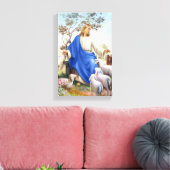 Toile Jésus le berger (Insitu(Salon))