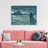Toile Jésus marchant sur la mer | Bible (Insitu(Salon))
