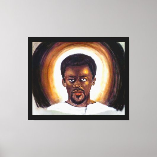 Toile Jésus noir (Recto)