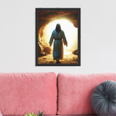 Toile Jésus quitte la tombe (Insitu(Salon))