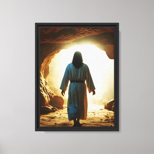 Toile Jésus quitte la tombe (Recto)