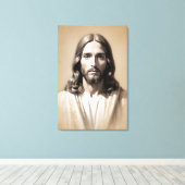 Toile Jesus sketch 6 (Insitu (Plancher de Bois))