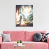 Toile Jésus victorieux à la Porte du Ciel (Insitu(Salon))