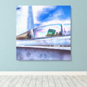 TOILE JET DE COMBATTRE F-18 HORNET À L'AISE (Insitu (Plancher de Bois))