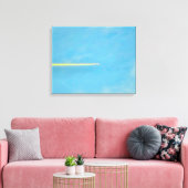 Toile Jet filant à travers le ciel (Insitu(Salon))