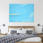 Toile Jet filant à travers le ciel (Insitu(Chambre))
