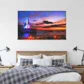 Toile Jetée Los Muertos 1182 Art (Insitu(Chambre))