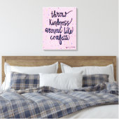 Toile Jeter De La Génialité Autour De Confetti (Insitu(Chambre))