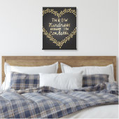 Toile Jeter De La Génialité Autour De Confetti (Insitu(Chambre))