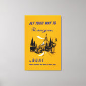 Toile Jetez votre chemin vers Rangoon (Recto)