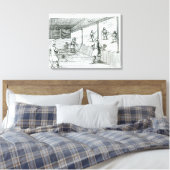 Toile Jeu de balle (Insitu(Chambre))
