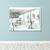 Toile Jeu de balle (Insitu (Plancher de Bois))