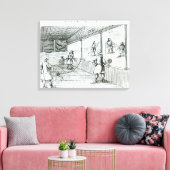 Toile Jeu de balle (Insitu(Salon))