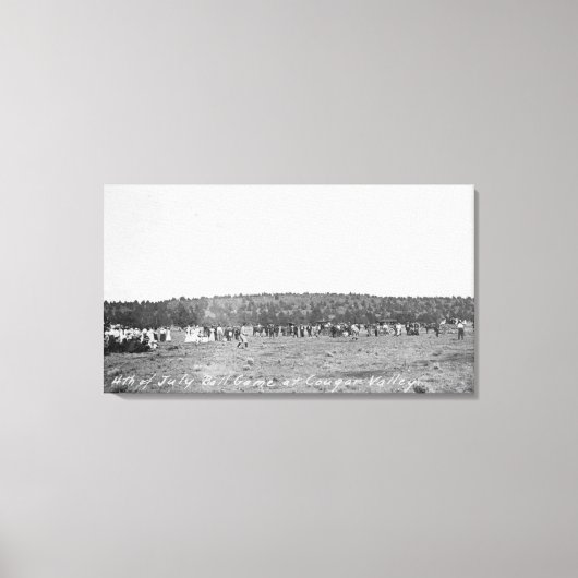 Toile Jeu de baseball 4 juillet (Recto)