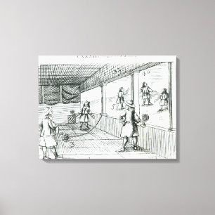 Toile Jeu de boule