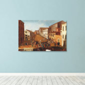 Toile Jeu de Bowls dans le Campo dei Gesuiti, Venise (Insitu (Plancher de Bois))