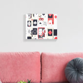 Toile Jeu de Cartes (Insitu(Salon))