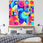 Toile Jeu de forme dynamique (Insitu(Chambre))