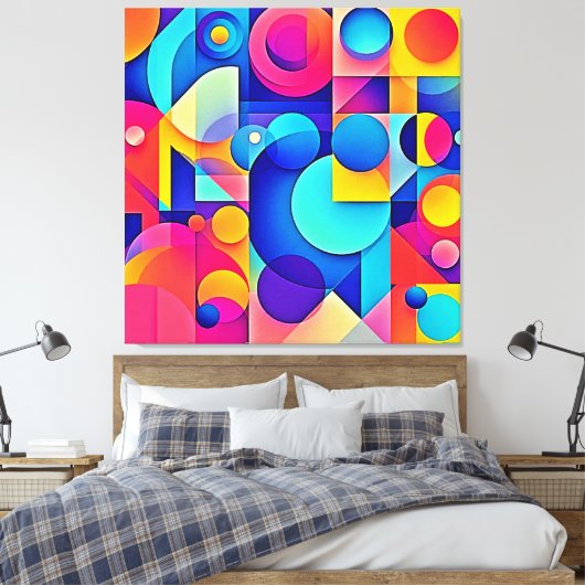Toile Jeu de forme dynamique (Insitu(Chambre))