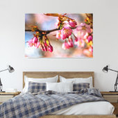 Toile Jeu de lumière et d'ombre sur les pétales de fleur (Insitu(Chambre))