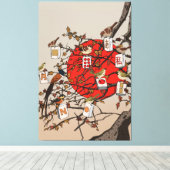 Toile Jeu de Mahjong Birds (Insitu (Plancher de Bois))
