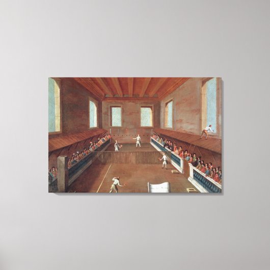 Toile Jeu de Racquets (Recto)