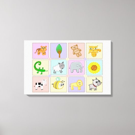 Toile Jeu d'enfants (Recto)
