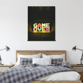 Toile Jeu sur mignon Pixel Art Pixel Arts Easy De (Insitu(Chambre))